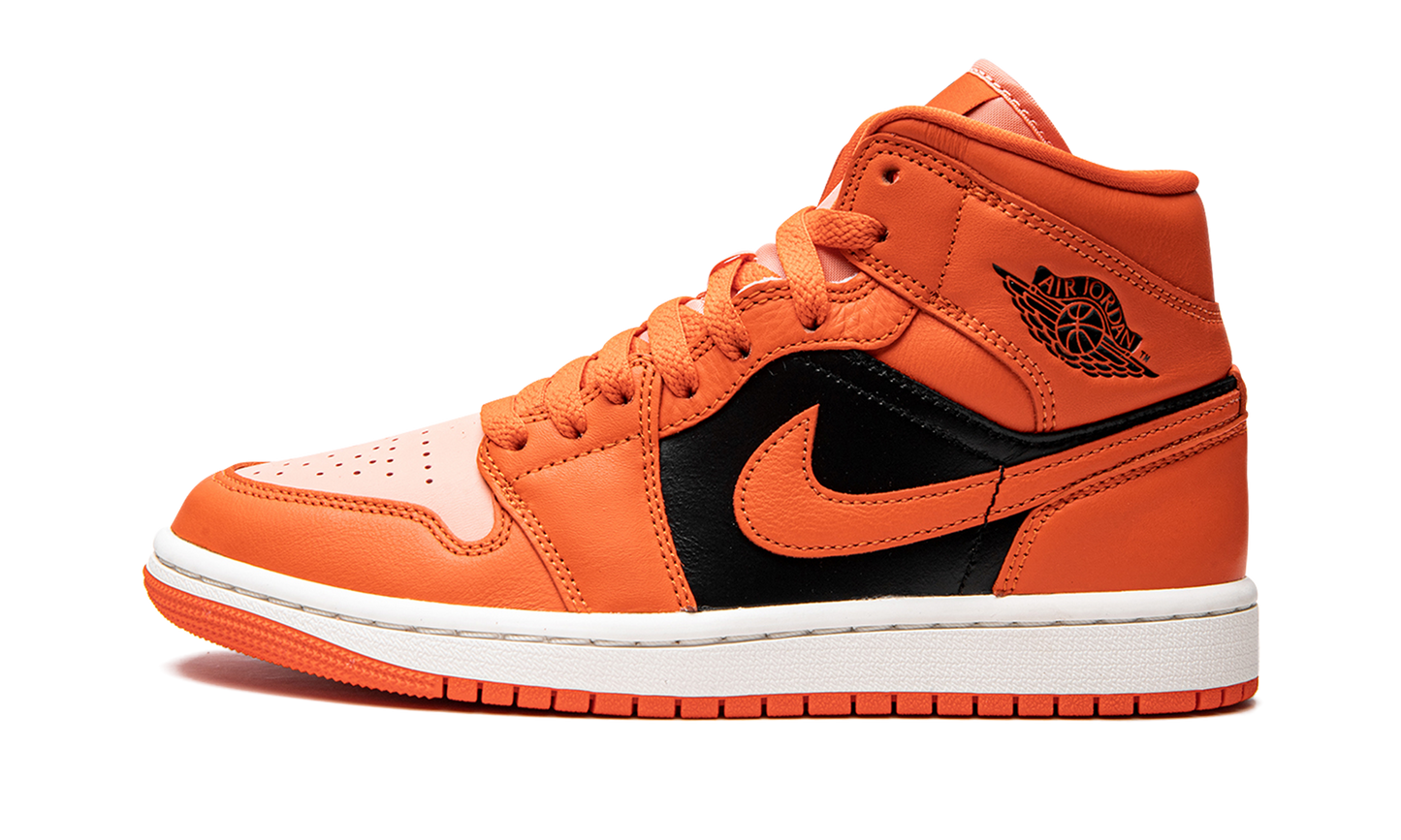AIR JORDAN 1 MID SE WMNS "Orange / Black" DM3381 600