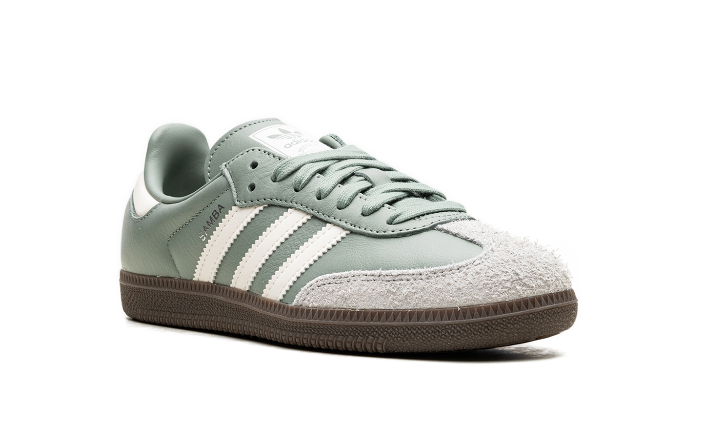 Samba OG "Silver Green Chalk White"