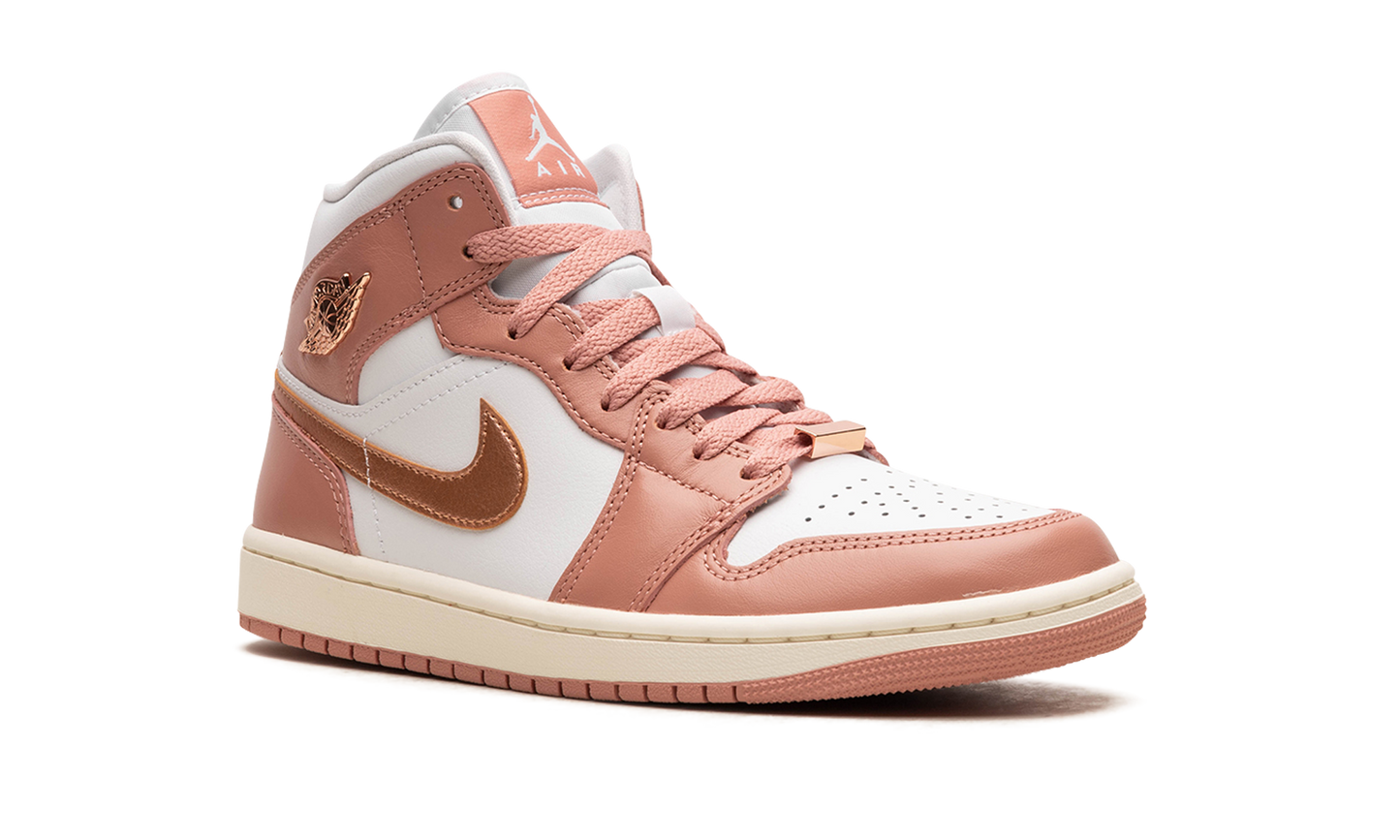 AIR JORDAN 1 MID WMNS "RED STARDUST" FB9892 670