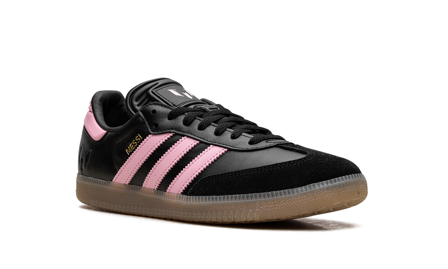 Samba Messi Indoor "Core Black / Gold Metallic / Gum"