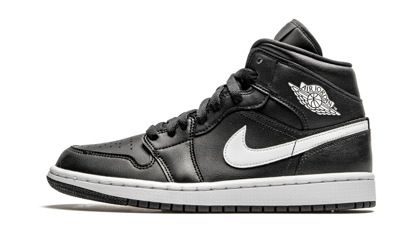 AIR JORDAN 1 MID WMNS "Black / White" BQ6472 011