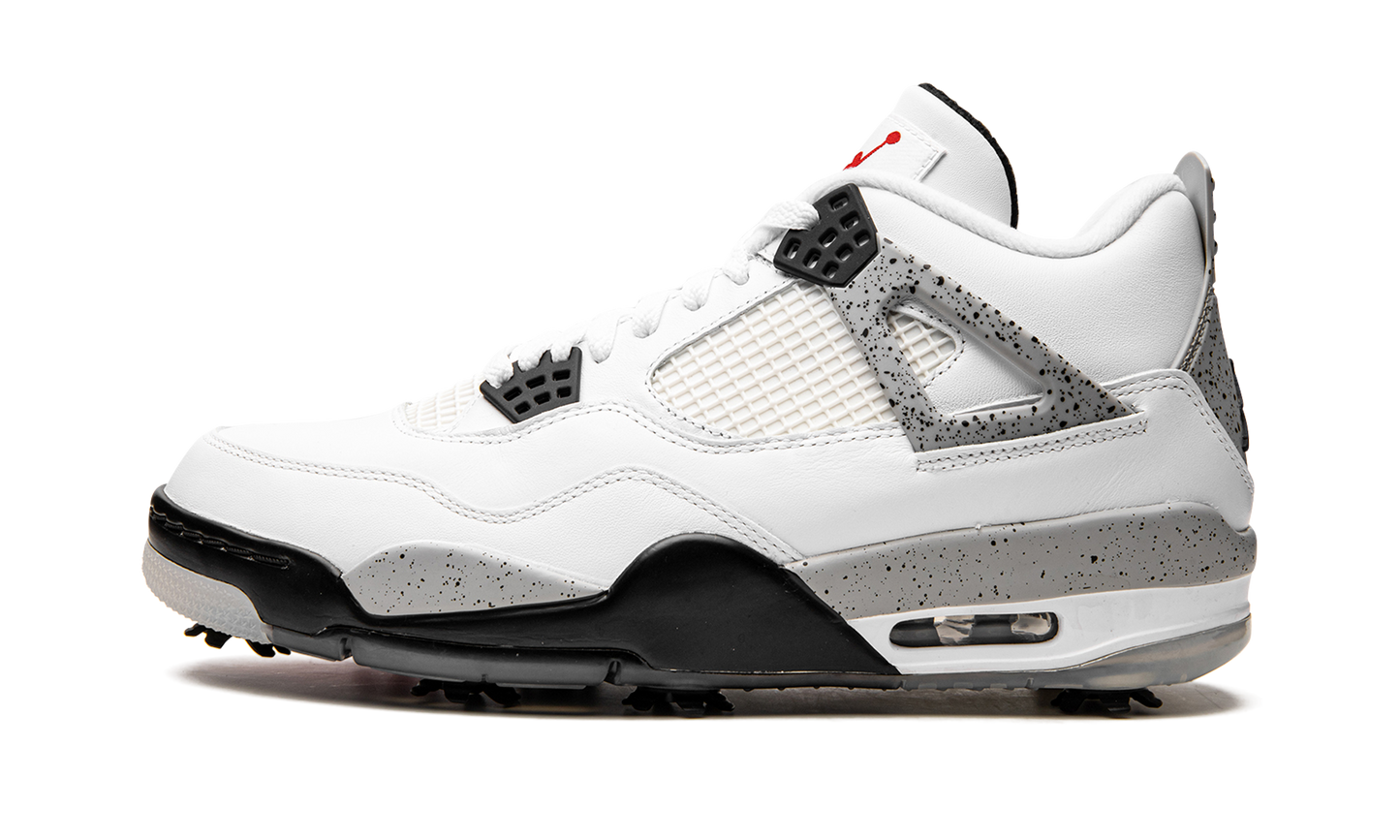 Air Jordan 4 Golf "White Cement" CU9981 100