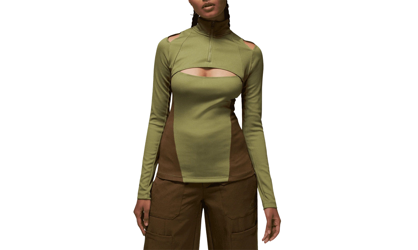 23 Engineered Women's Top "OLIVE GREEN" DV1255 378