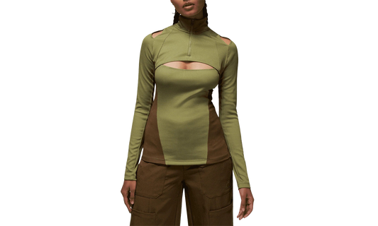 23 Engineered Women's Top "OLIVE GREEN" DV1255 378