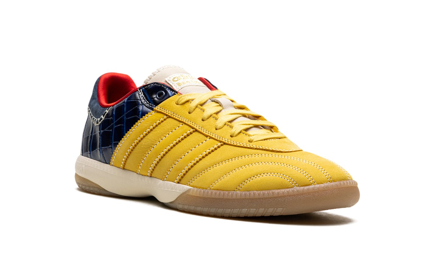 Samba Millenium "Wales Bonner - Fade Gold / Navy Croc"
