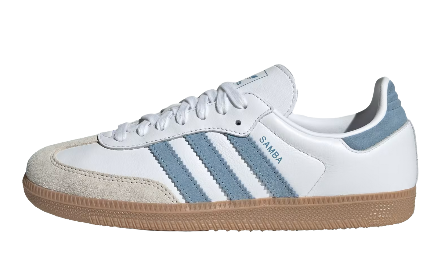Samba OG WMNS "White / Ash Blue"