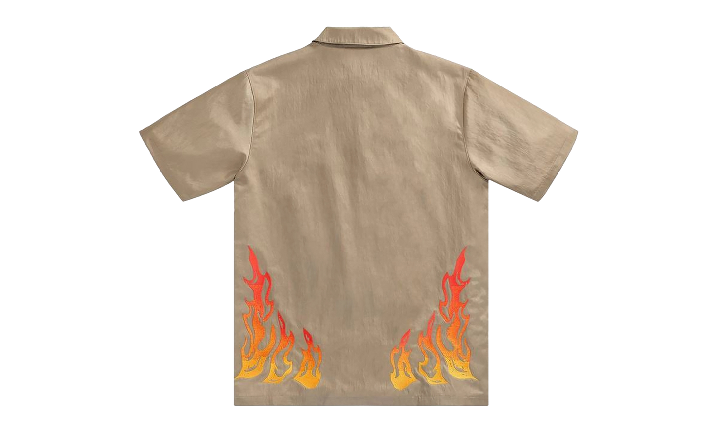 CACTUS JACK BUTTON DOWN SHIRT "Beige" CW3128 247