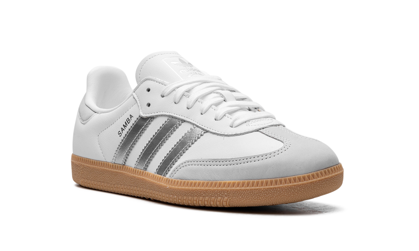 Samba OG WMNS "White Silver Metallic Grey"
