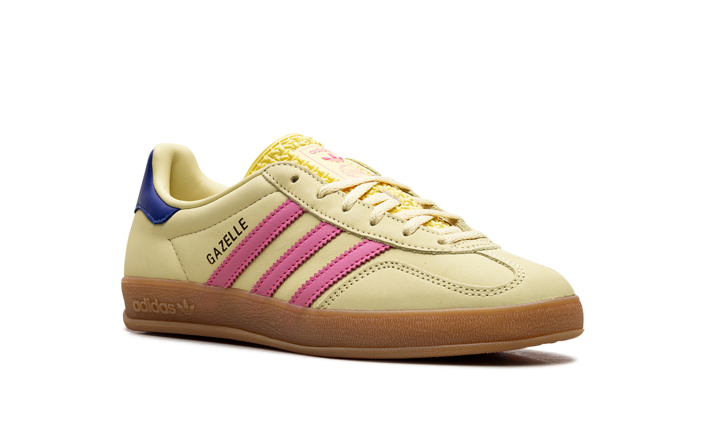 Gazelle Indoor WMNS "Powder Yellow Lucid Pink Royal"