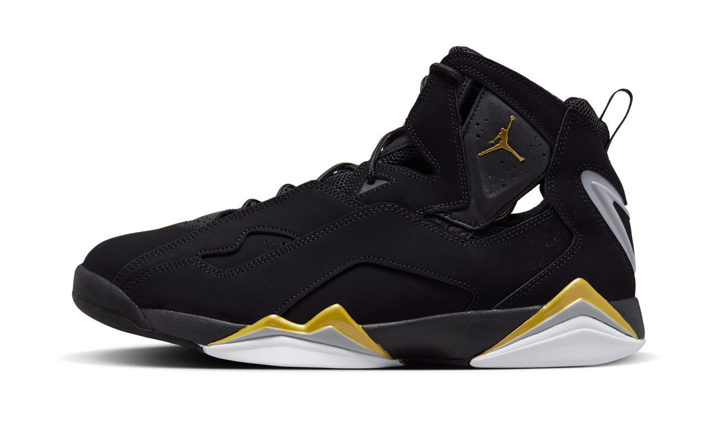 Jordan True Flight "Black Metallic Gold" 342964 070