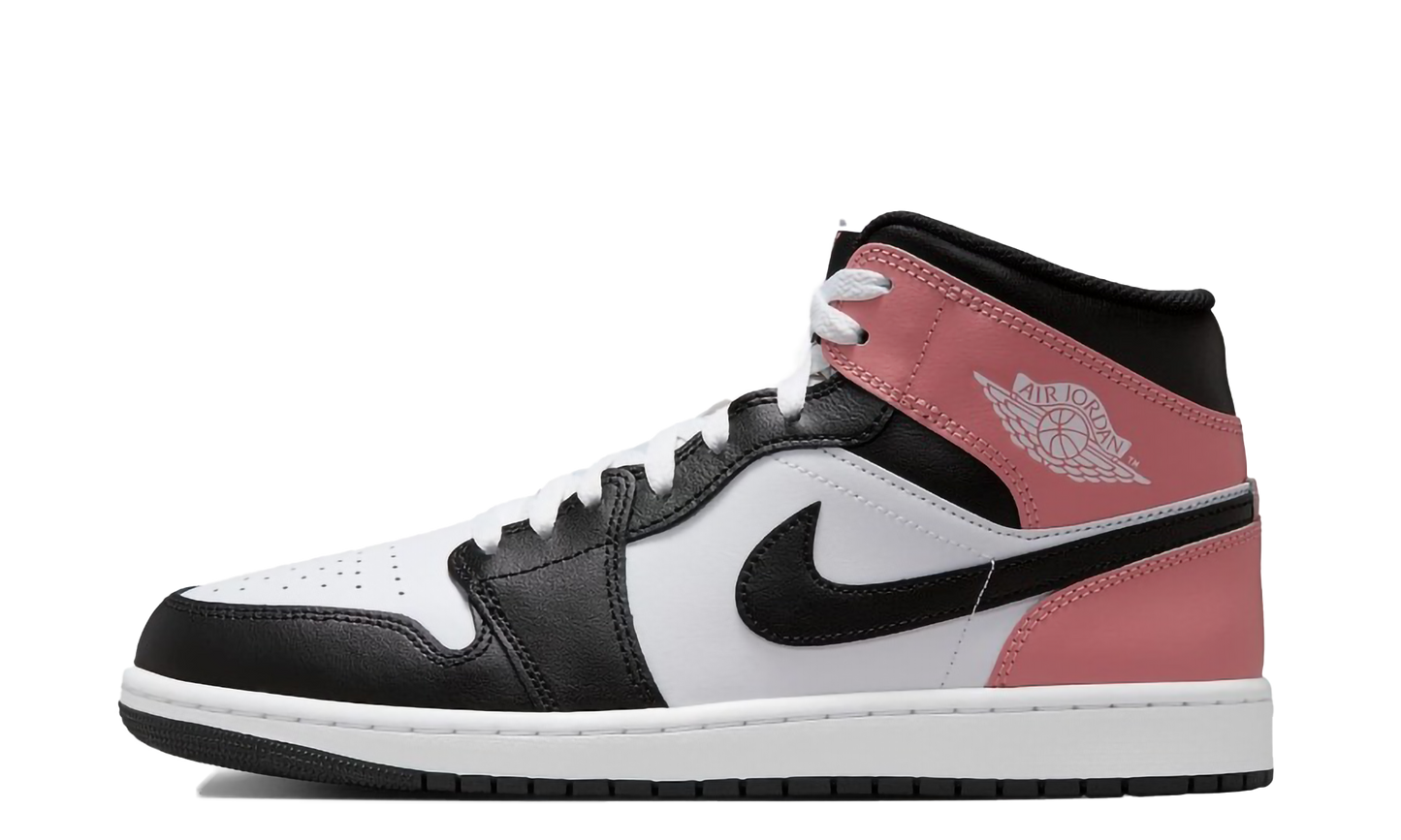 Jordan 1 Mid "White Rust Pink Black" DQ8426 100