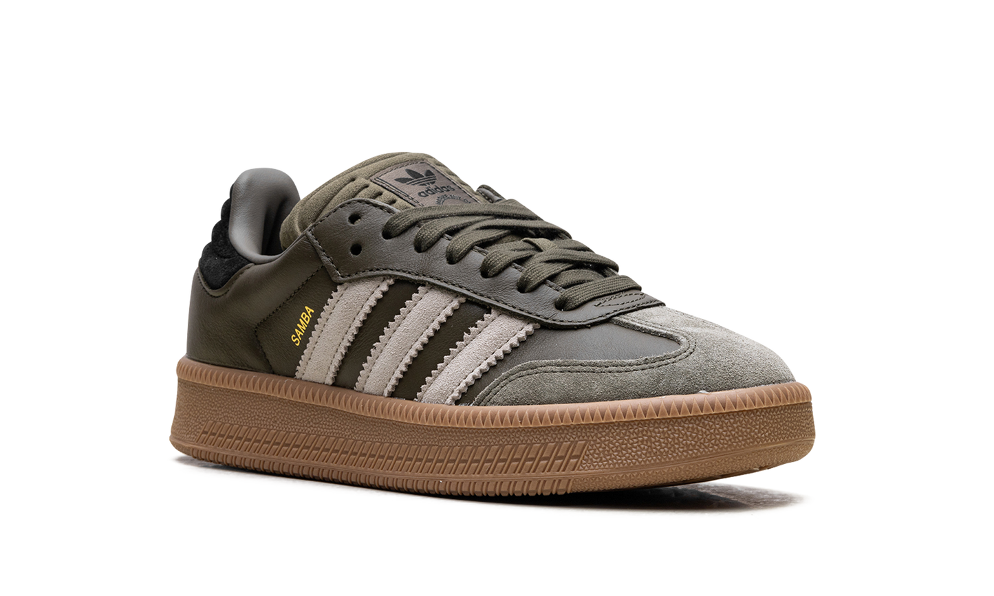 Samba XLG "Olive Strata Wonder Beige Gold Metallic"