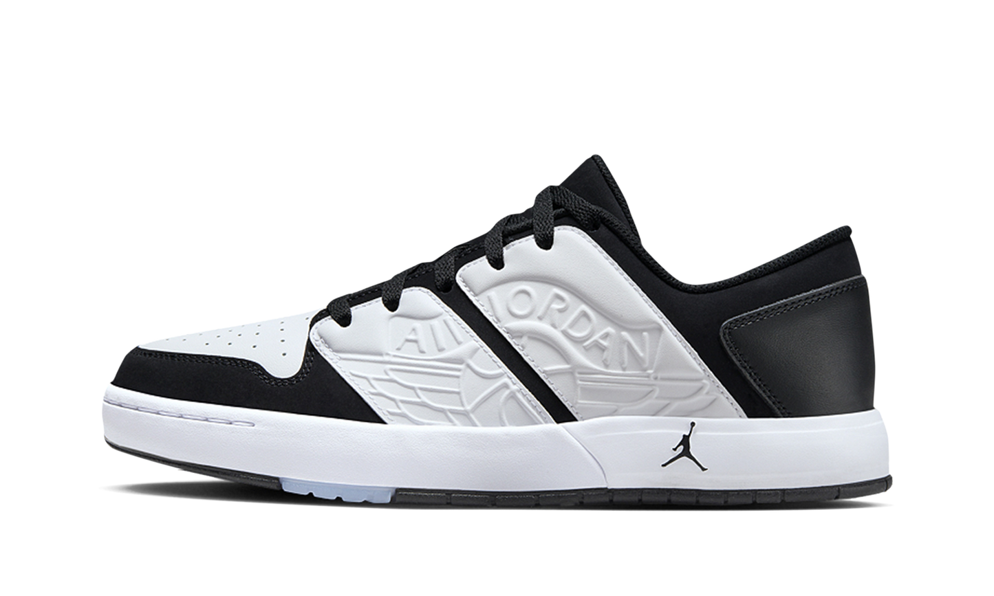 AIR JORDAN NU RETRO 1 LOW "White Black White" DV5141 100