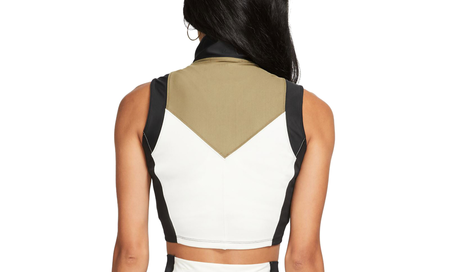 Air Jordan x Aleali May Women's Crop Tank Medium "Olive" dj0627 222