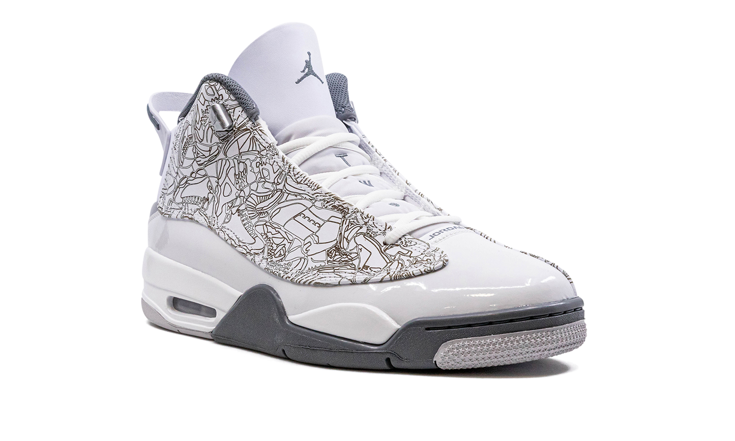 AIR JORDAN DUB ZERO "White / Cool Grey" 311046 107
