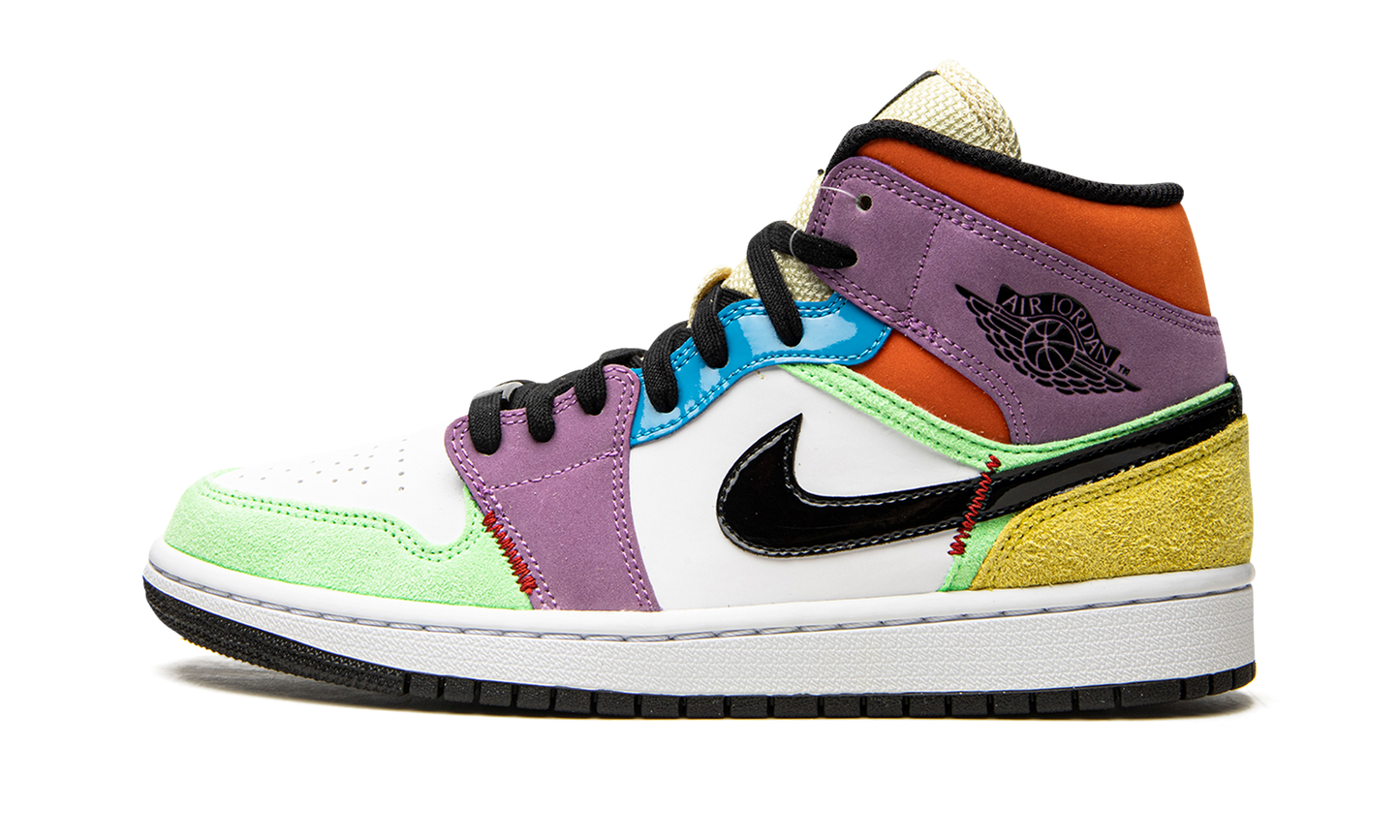 Air Jordan 1 Mid SE WMNS "Lightbulb" CW1140 100