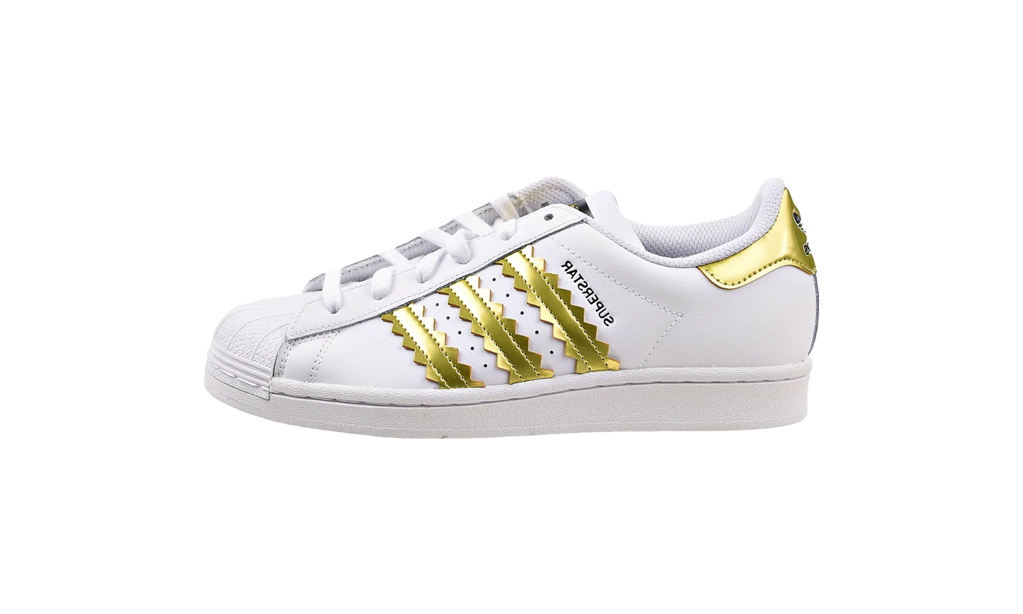 Superstar WMNS "Cloud White / Matte Gold"