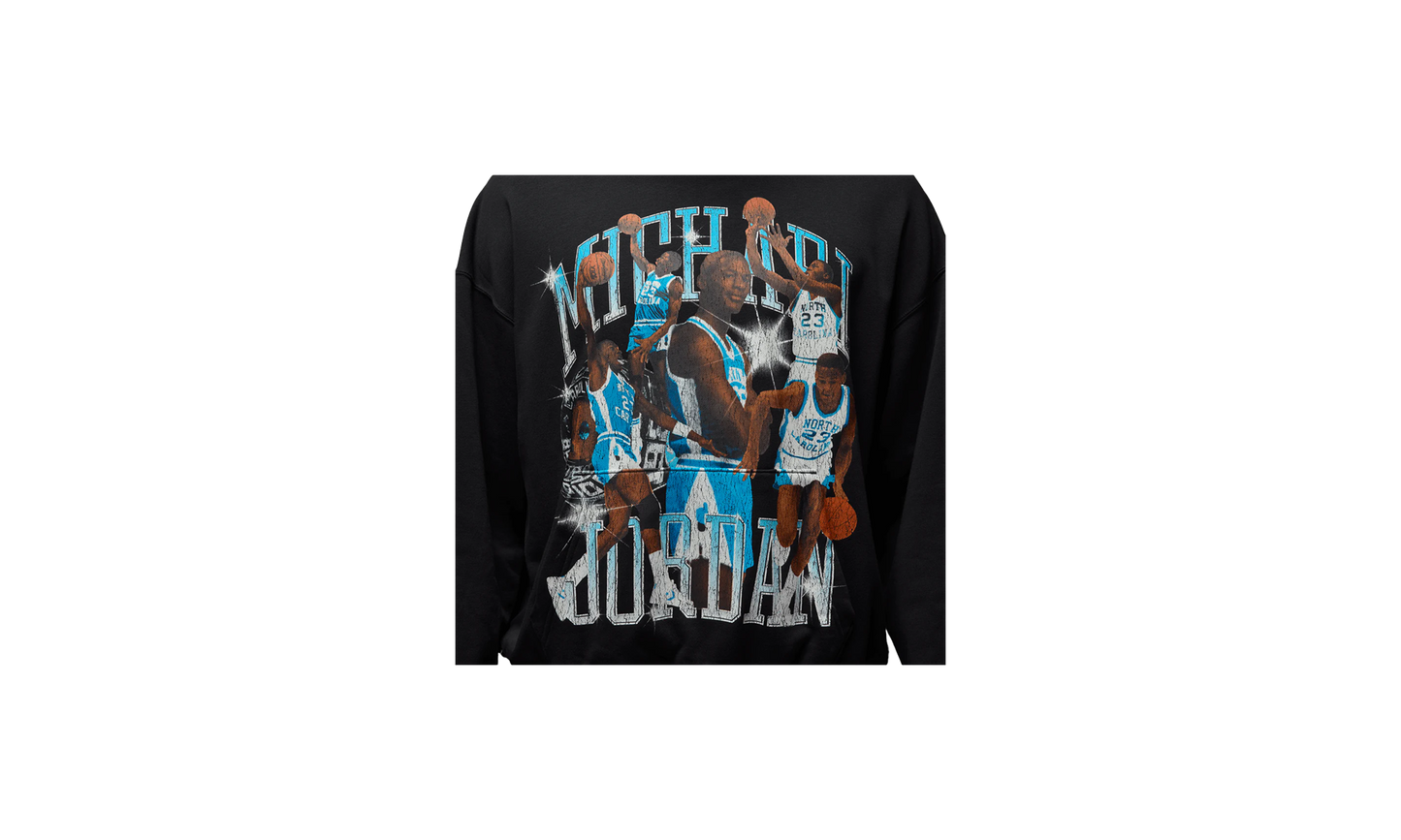 Flight Pullover Hoodie "Black Powder Blue" HV0113 010