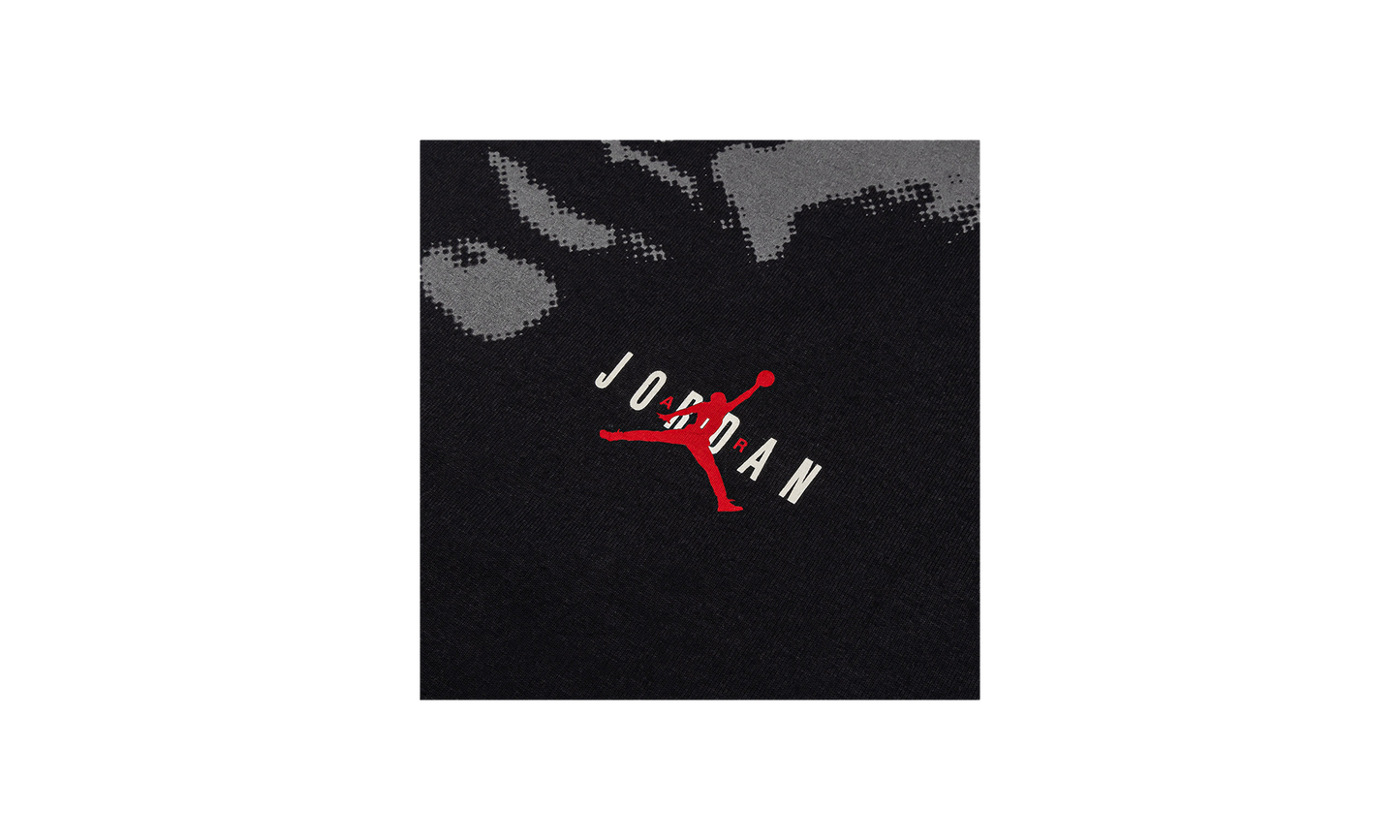 Air Jordan Gel Reflective 1985 Short Sleeve Tee "Noir / Gym Red" HV5091 045
