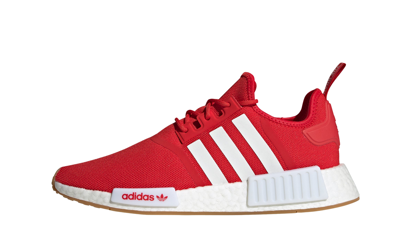 NMD R1 "Vivid Red White Gum"