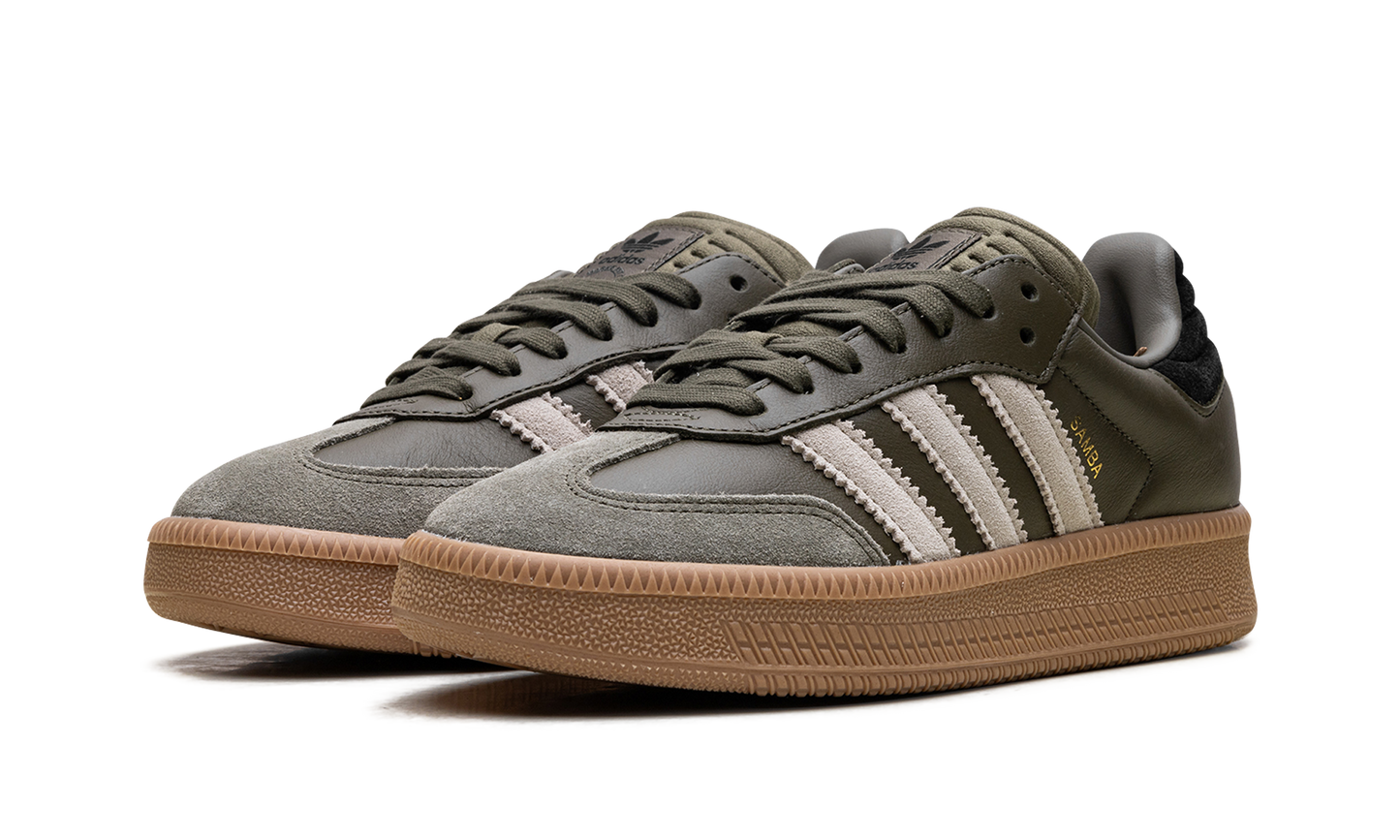 Samba XLG "Olive Strata Wonder Beige Gold Metallic"