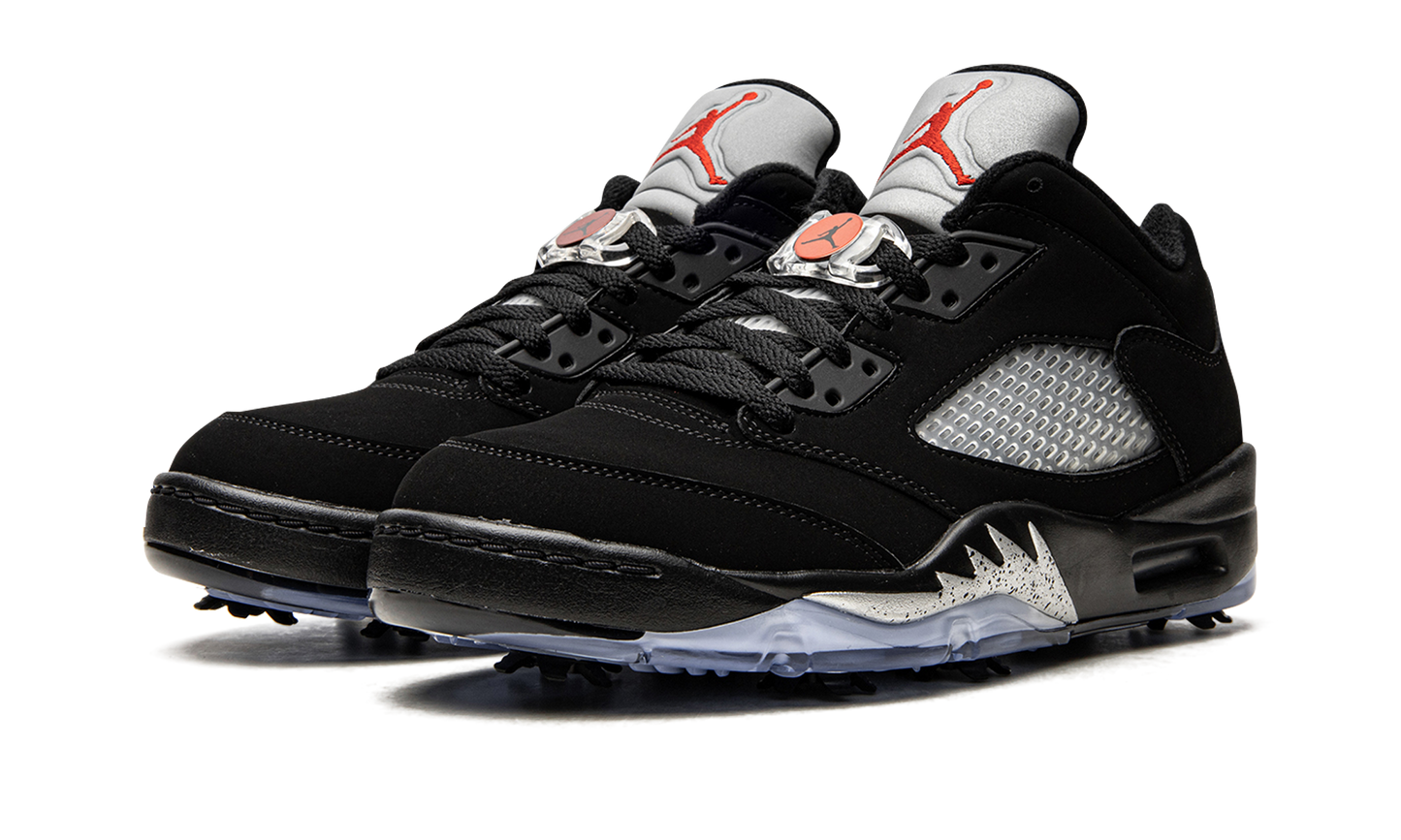 Jordan 5 Retro Low Golf "Black Metallic" CU4523 003