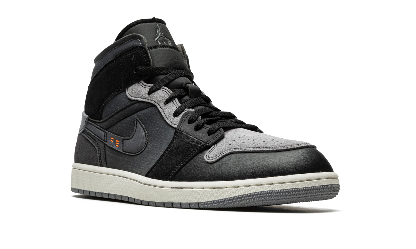 Air Jordan 1 Mid SE Craft "Inside Out - Black" DM9652 001
