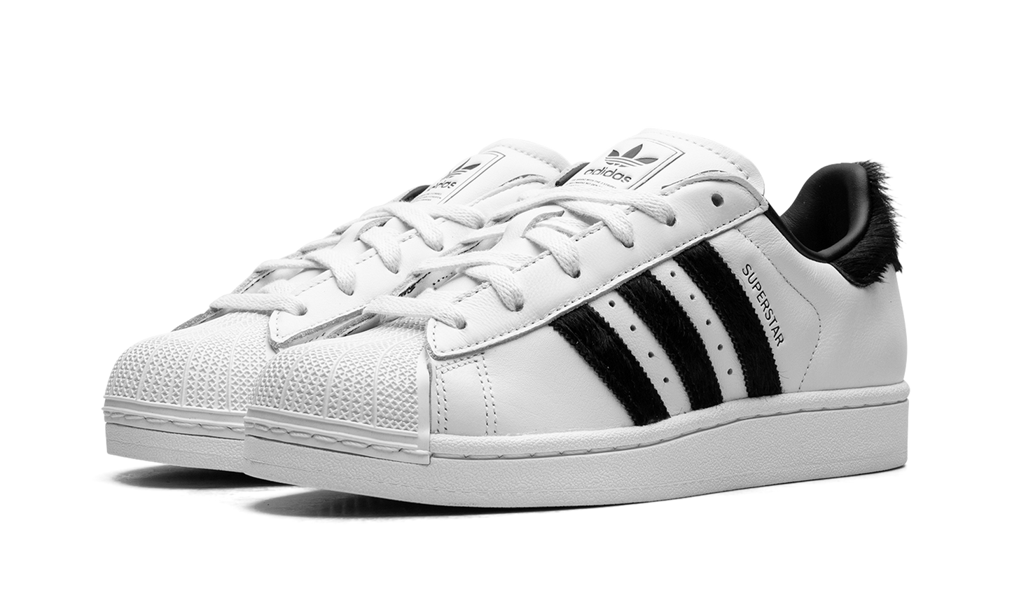 Superstar II WMNS "White Black Pony Hair"