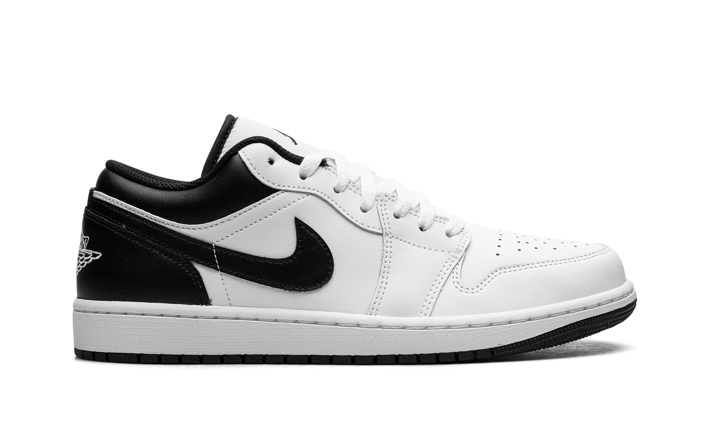 Air Jordan 1 Low "White/Black" 553558 132