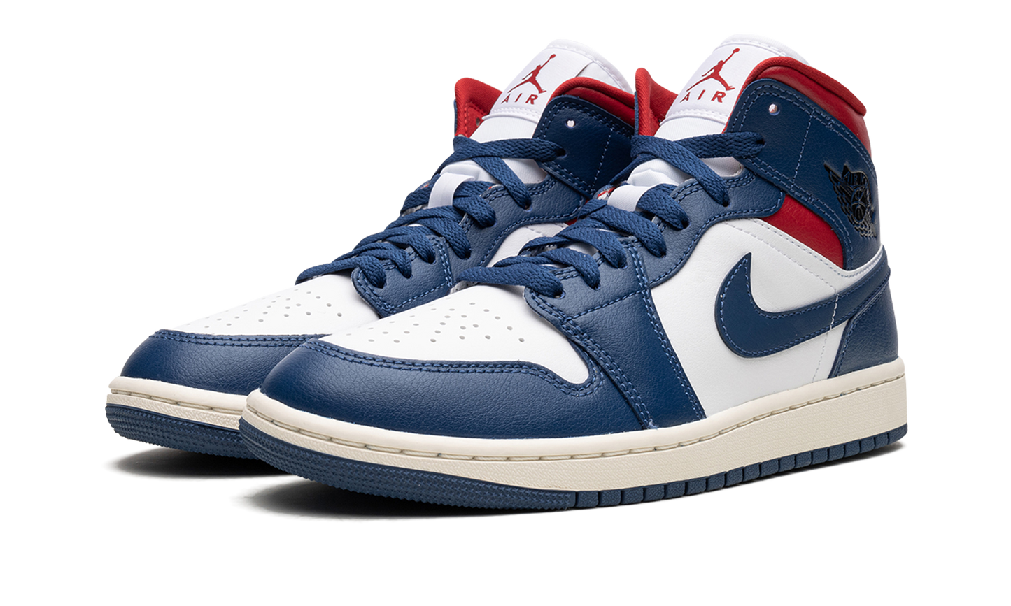 AIR JORDAN 1 MID WMNS "Blue / Red" BQ6472 146