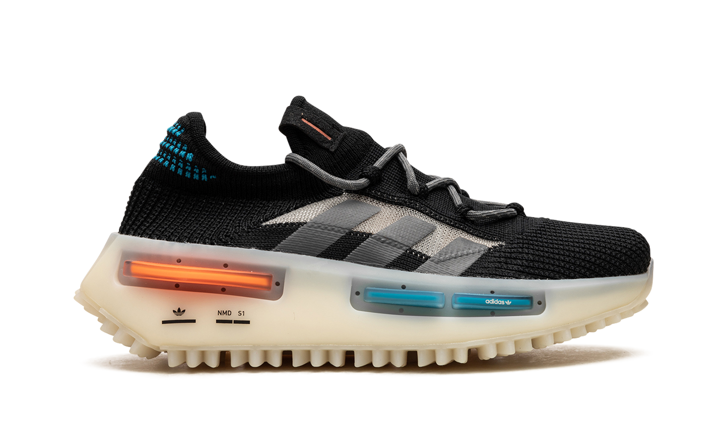 NMD S1 "Core Black / Blue / Orange"