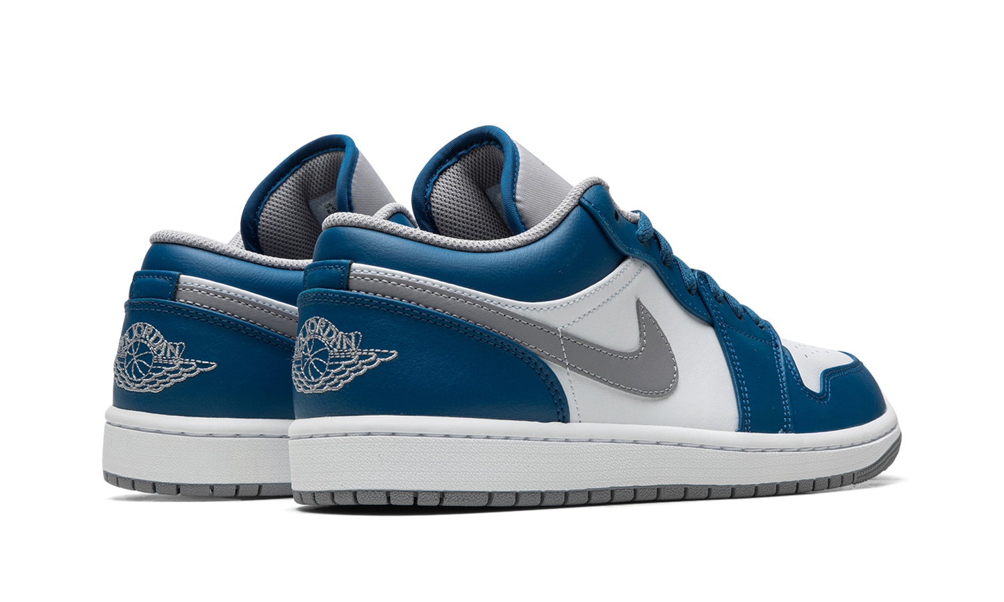 Air Jordan 1 Low "True Blue" 553558 412