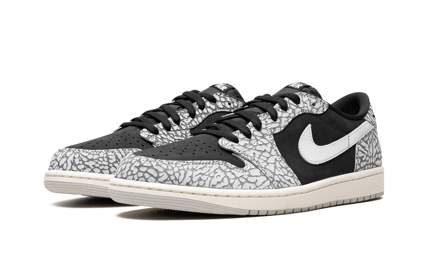 Air Jordan 1 Low "Black Elephant" CZ0790 001