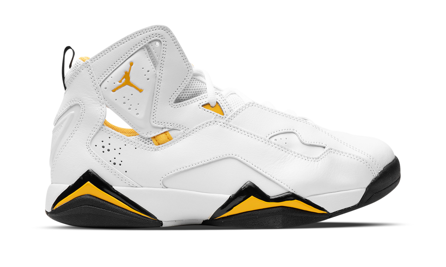 Jordan True Flight "White Yellow Ochre" 342964 107