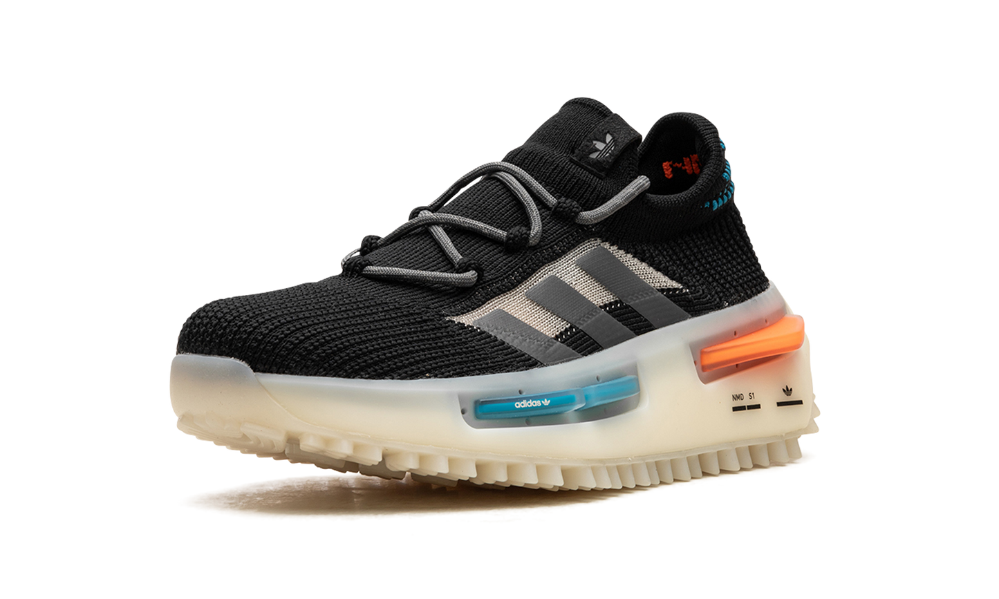 NMD S1 "Core Black / Blue / Orange"