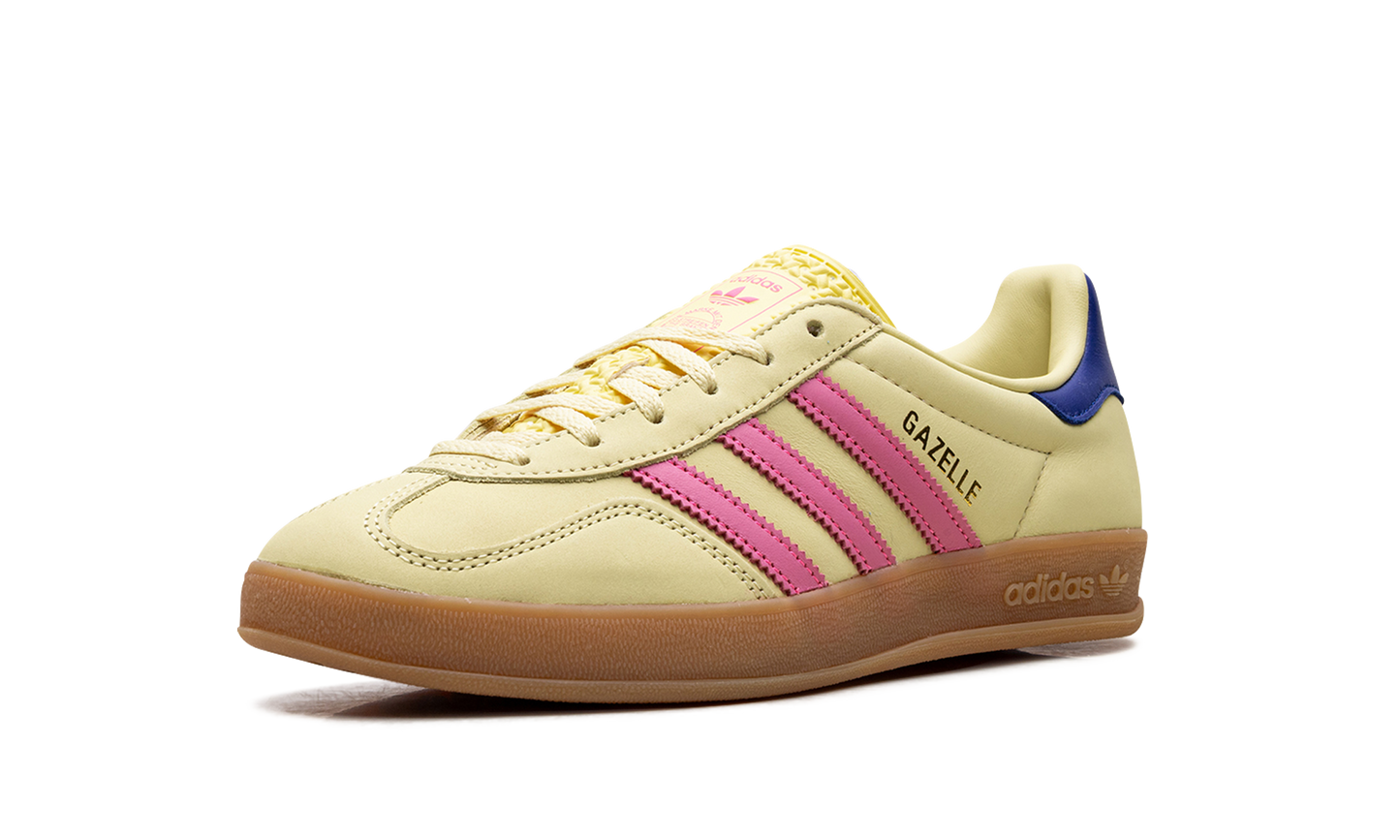 Gazelle Indoor WMNS "Powder Yellow Lucid Pink Royal"