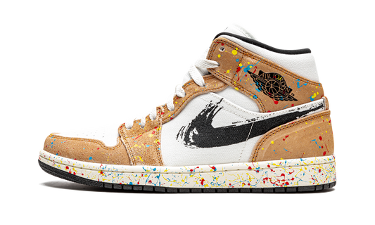 Air Jordan 1 Mid SE "Brushstroke" DA8005 100