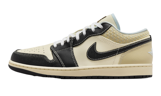 Air Jordan Retro 1 Low SE "COCONUT MILK BLACK MUSLIN" HQ3437 101