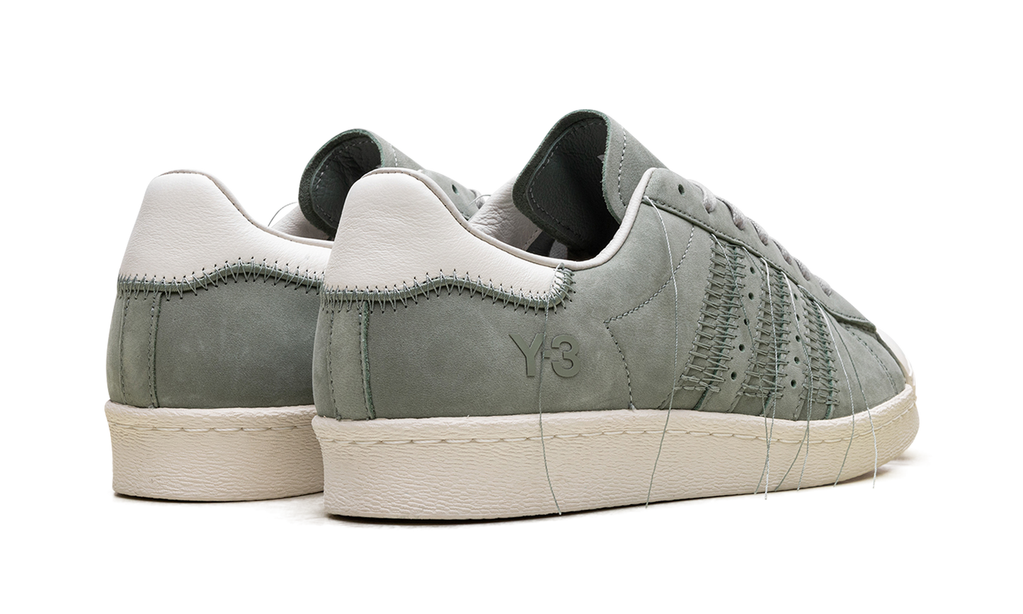 Y-3 Superstar "Silver Green Off White Light Brown"
