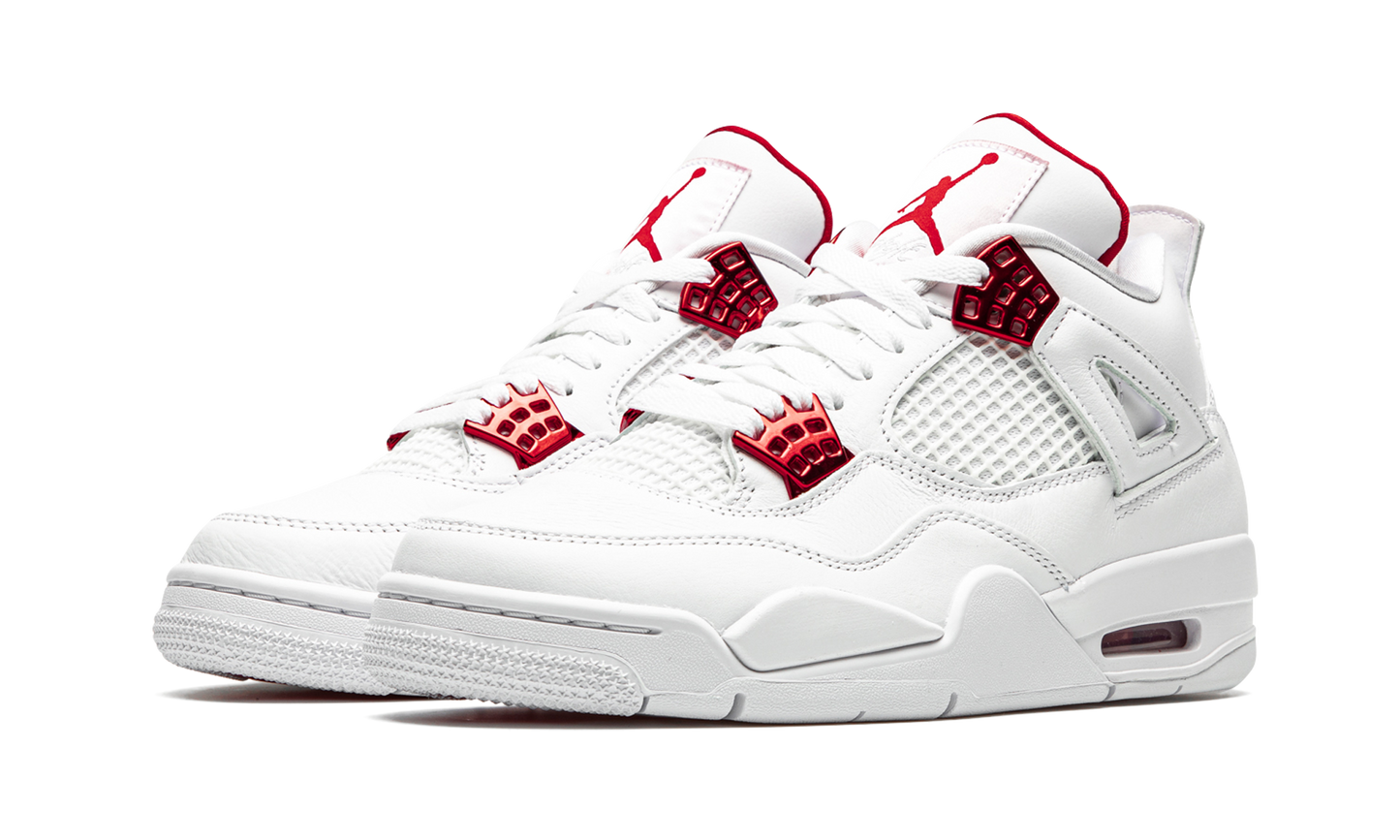 Air Jordan 4 Retro "Metallic Pack - University Red" CT8527 112