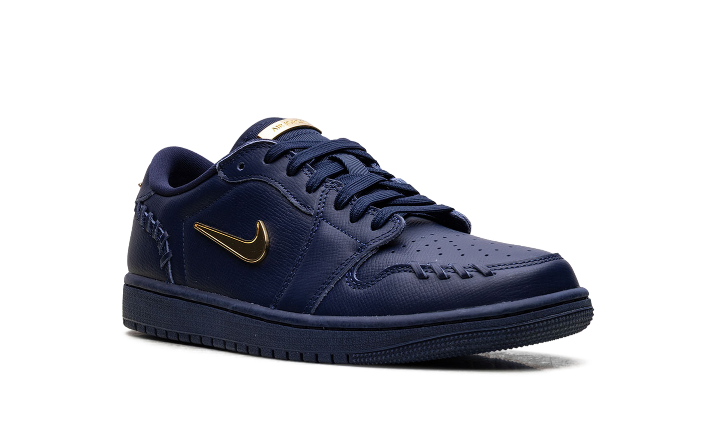 Jordan 1 Low WMNS "Method of Make Midnight Navy Metallic Gold" FN5032 400