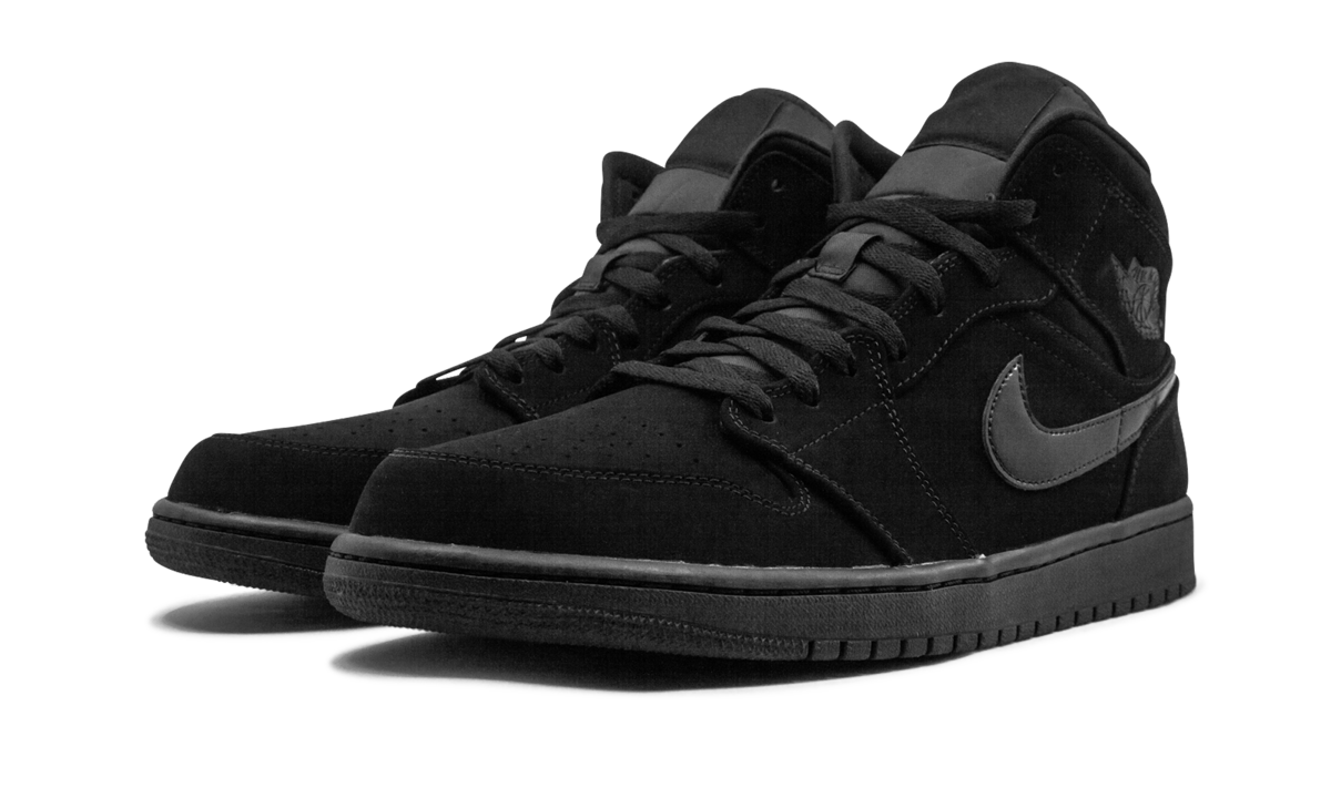 Air Jordan 1 Mid "Black" 554724 056