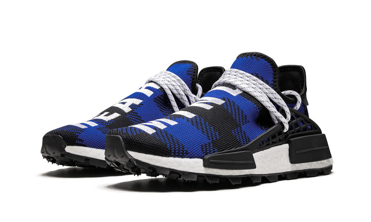 NMD Humanrace "Pharrell Williams X Billionaire Boys Club - Plaid Pack Blue"