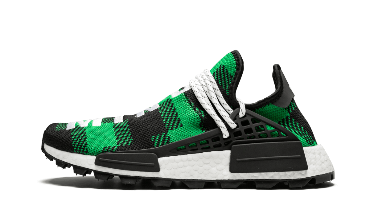 NMD Humanrace "Pharrell Williams X Billionaire Boys Club - Plaid Pack Green"