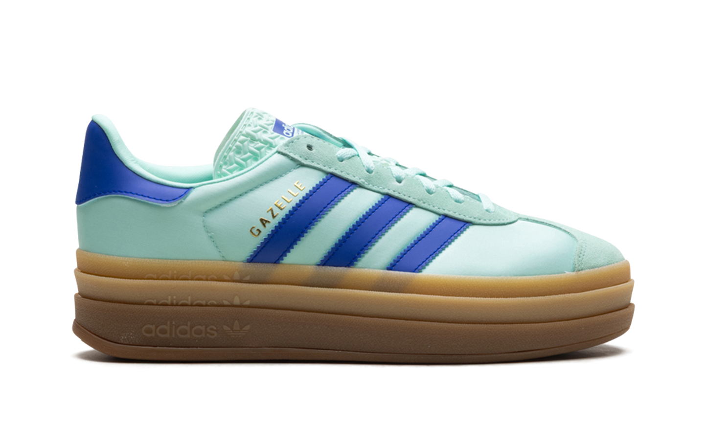 Gazelle Bold WMNS "Clear Mint Lucid Blue Gold Metallic"