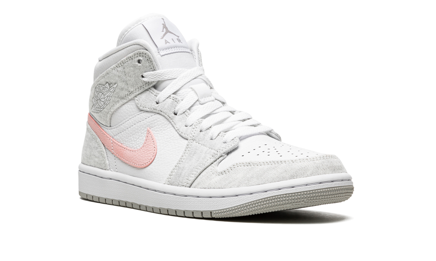 AIR JORDAN 1 MID SE WMNS "Heather Grey / Pink" DN4045 001