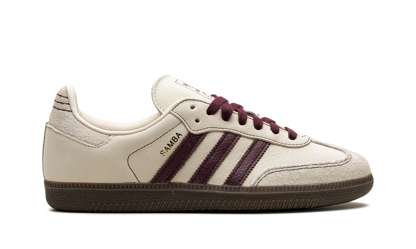 Samba OG WMNS "Wonder White Maroon"