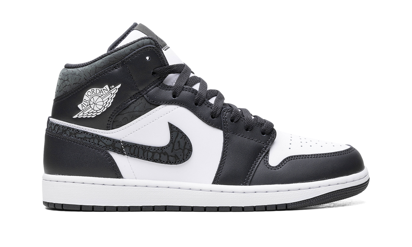 Air Jordan 1 Mid "Panda Elephant" FB9911 001
