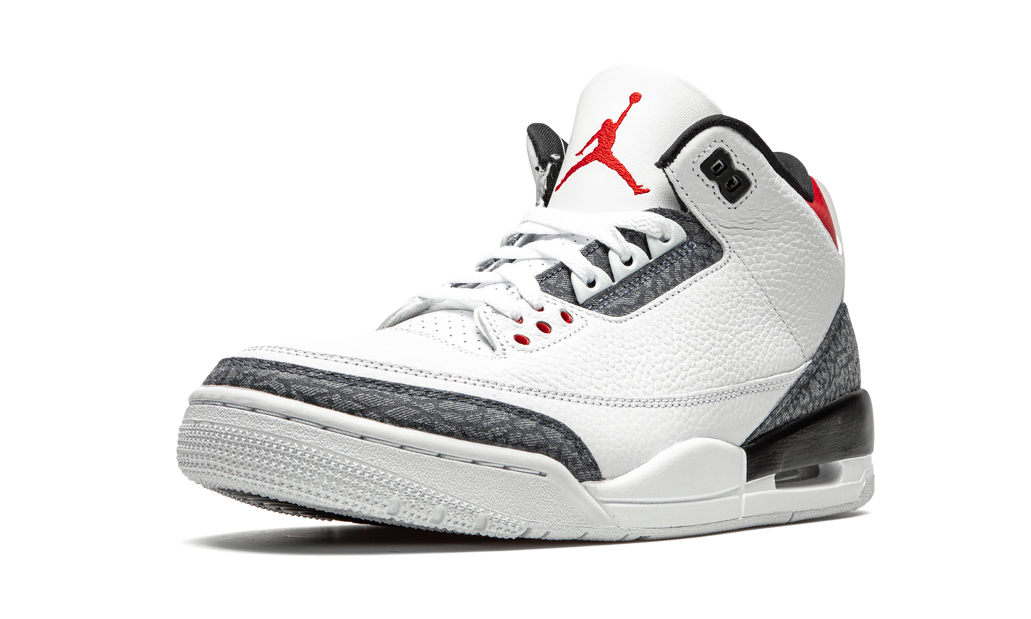 Air Jordan 3 Retro SE-T Denim "Japan Exclusive - Fire Red" CZ6433 100