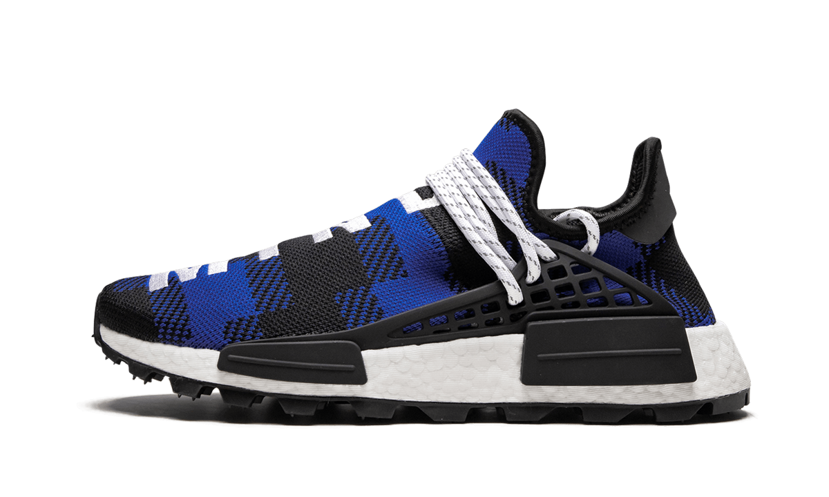 NMD Humanrace "Pharrell Williams X Billionaire Boys Club - Plaid Pack Blue"